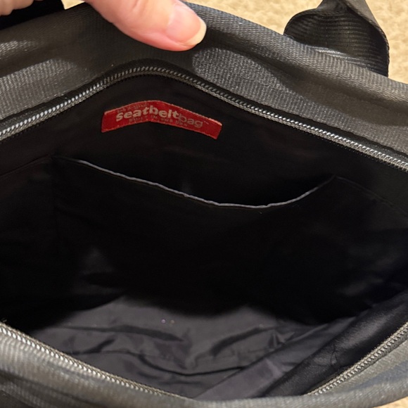 Harveys Black Woven Backpack - Picture 4 of 8